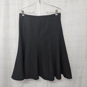 Antonio Melani Skirt Black A-line Goth Grunge Punk Minimalist 6